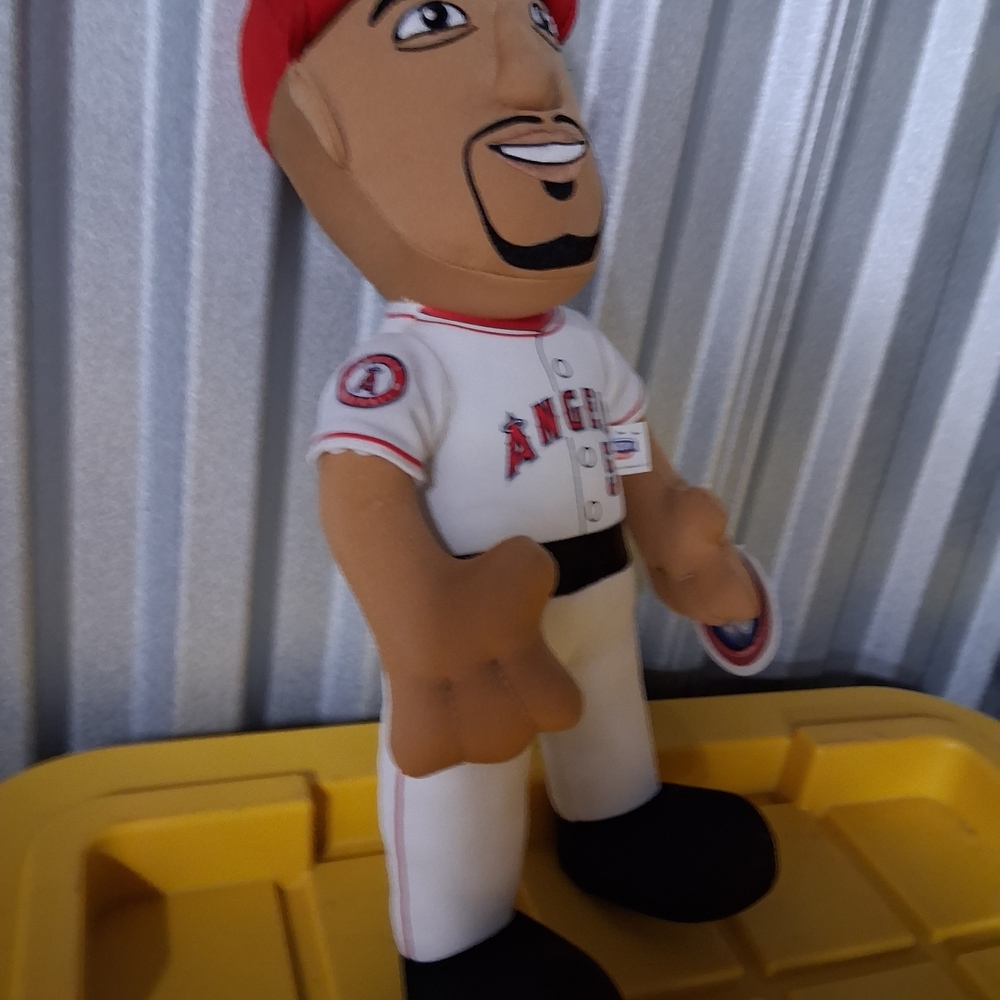 Angels 'Pujols' Baseball Player Plush Toy - Picture 3 of 4